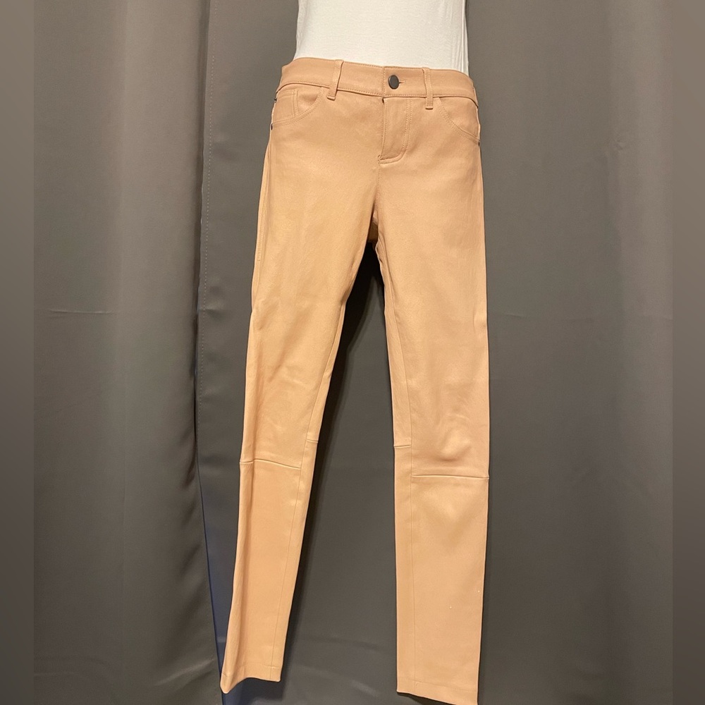 Alice + Olivia Skinny leg leather pants